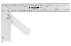 Strend Pro 2160450 Úhelník FSC-08 300 mm, Alu, s úhloměrem