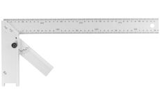 Strend Pro 2160675 Úhelník DY-5030 - 400 mm, Alu, s úhelníkem