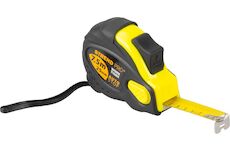 Strend Pro 2160717 Metr WorkTiger 7H 7,5 m, 25 mm, Autostop, svinovací, pogumovaný