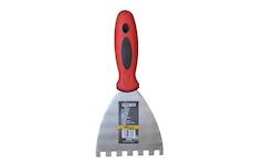 Strend Pro 2160783 Stěrka S8006, 100 mm, zdivo, zub 08 mm, Inox/nerezová ocel