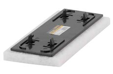 Strend Pro 2160794 Hladítko T9201, 250x120x20 mm, filcové, bílé