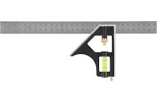 Strend Pro 2161399 Úhelník FSC-13, 300 mm, truhlářský, s vodováhou
