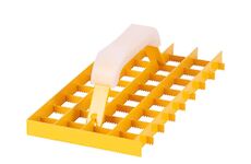 Strend Pro 216140 Škrabka na omítku PT-254, 290x150x22 mm, síťovaná, vroubkovaná
