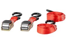 Strend Pro 2170150 Upínací popruh TRS-602, pásek se sponou, 25 mm, L-1,8 m, max. 250 kg, balení. 2 ks