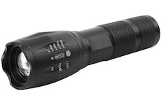 Strend Pro 2171967 Svítilna Flashlight FL001, T6 150 lm, AluBody, ZOOM, 2200 mAh, powerbanka, nabíjení přes