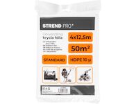 Strend Pro 2172823 Fólie krycí Standard, malířská, 4x12,5 m, 10mikrometr, zakrývací