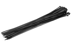 Strend Pro 2172897 Páska stahovací XXL CT66BL, extra STRONG, 1200x9 mm, 50 ks, černá, nylon, vázací