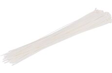 Strend Pro 2172898 Páska stahovací XXL CT66BW, extra STRONG, 800x9 mm, 50 ks, bílá, nylon, vázací