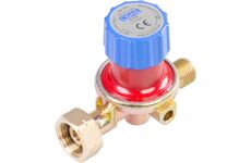 Strend Pro 2172906 Regulátor plynu CGAS H33, redukčný, nastaviteľný, s ventilom, 0,5-4 bar, výstupný závit G3/8