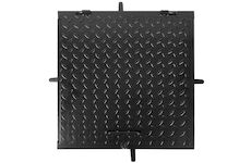 Strend Pro 2173022 Poklop MC50, 500x500 mm, kanálový, černý, max. 150 kg