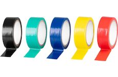 Strend Pro 2173060 Páska , 19 mm, L-5 m, PVC, Max. 80°C, 600V, izolační, různé barvy, lepící, bal. 5 ks