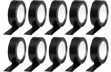 Strend Pro 2173073 Páska , 19 mm, L-10 m, Max. 80°C, 600V, černá, izolační, lepící, PVC, bal. 10 ks
