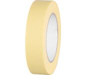 Strend Pro 2173077 Páska , 30 mm, L-50 m, 80°C, malířská, maskovací, lepící, žlutá