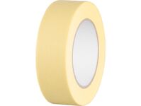 Strend Pro 2173078 Páska , 38 mm, L-50 m, 80°C, malířská, maskovací, lepící, žlutá