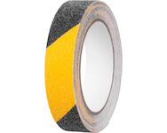 Strend Pro 2173093 Páska , 25 mm, L-5 m, lepící, protiskluzová, extra odolná, černo/žlutá