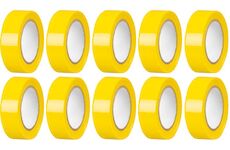 Strend Pro 2173184 Páska , 19 mm, 10 m, max. 80°C, 40,0 kV/mm, žlutá, izolační, lepicí, PVC, balení 10 ks