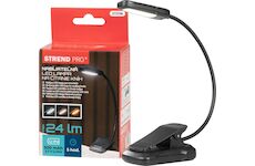 Strend Pro 2173746 Lampa , knižní, LED, USB, 24 lm, 3 barevné odstíny, stmívatelná, nabíjecí