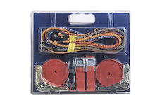Strend Pro 217563 Upínací popruh TRS-511, 25 mm, L-5 m, max. 250/400/500 kg, balení. 2x pás s ráčnou + 2x p