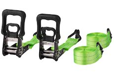 Strend Pro 217623 Upínací popruh TRS-706, pás s ráčnou, 50 mm, L-6 m, max. 960 kg, balení. 2ks