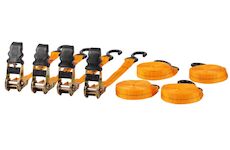 Strend Pro 217626 Upínací pás TRS-718, pás s ráčnou, 25 mm, L-4,5 m, max. 500 kg, balení. 4 ks