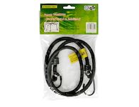 Strend Pro 217628 upínací guma LB341, 8 mm, 1x 100 cm, s ocelovými háčky