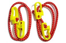 Strend Pro 217828 upínací guma LB321, 8 mm, 2x 100 cm, s PVC karabinami