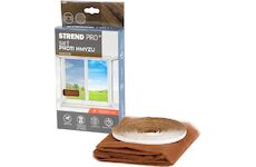 Strend Pro 2210653 FlyScreen3 150x090 cm, síť proti hmyzu a komárům, na okno, hnědý PE