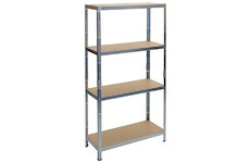 Strend Pro 2210779 Regály RAT20 MS, kov, MDF, 4 police, 1800x900x400 mm, max. 175 kg/police