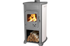 Strend Pro 2211201 Kamna Bella Thalia, béžová, 5,4 kW, 102 cm, litina/šamot