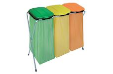 Strend Pro 2211494 Stojan Ecofix-3, Trio, pro pytle na odpadky