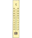 Strend Pro 221156 Teploměr , TMM-018 Yellow Flatter, 450x80x20 mm, dřevěný