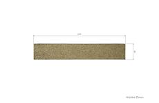 Strend Pro 2211623 Šamot 24 x 4 x 2,5