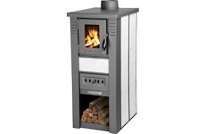 Strend Pro 2211894 Kamna Pro LAVA Ceramic, bílá, 6,5 kW, 120 mm