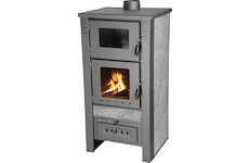 Strend Pro 2211896 Kamna Pro TAURUS Ceramic, šedá, 12 kW, 120 mm, s pečící troubou