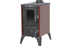 Strend Pro 2211936 Kamna 806 IGLO, 9 kW, litina, bordó