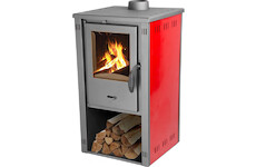 Strend Pro 2212927 Kamna Thalia Pella S, červená, 5,4 kW