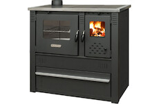 Strend Pro 2213033 Sporák Pro PANONIA Steel, černý, levý vývod