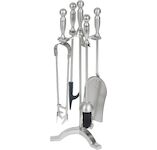Strend Pro 221909 Sada Homefire FT53S, čtyřdílná, poniklovaná, 53 cm, krbové nářadí