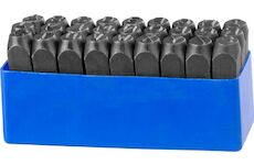 Strend Pro 222070 raznice abecedy HR59108 12 mm, písmena, 27 ks