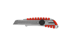 Strend Pro 222634 Nůž 18 mm, odlamovací, s kolečkem, Alu/plast