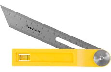 Strend Pro 222653 Úhelník FSC-30 200 mm, nastavitelný, vodováha