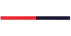 Strend Pro 222778 Tužka CP0660, tesařská, 175 mm, šestihranná, červená/modrá tuha, bal. 12 ks