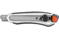Strend Pro 222810 Nůž UKX-8100-2, 18 mm, odlamovací, s kolečkem, Alu/plast