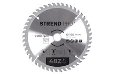 Strend Pro 2232021 TCT 165x2,2x20/16 mm 48Z, pilový list na dřevo, SK plátky