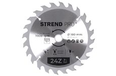 Strend Pro 2232022 TCT 180x2,2x20/16 mm 24T, pilový kotouč na dřevo, SK plátky