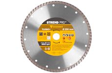 Strend Pro 223916 521C, 230 mm, diamantový kotouč, Turbo +