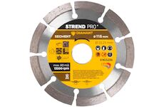 Strend Pro 223922 Kotouč 521A, 115 mm, diamantový, segment