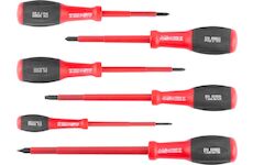 Strend Pro 2250002 Sada šroubováků SD0104, VDE 6 dílů, ploché + křížové, elektrikářské, 1000V