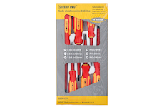 Strend Pro 2250133 Sada šroubováků SD0118, VDE 6 dílů, ploché + křížové, elektrikářské, 1000V
