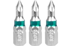 Strend Pro 2250248 Bit Pozidriv, PZ 0, bal. 3 ks